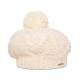 Steve Madden Cable-knit Beret Off White One Size