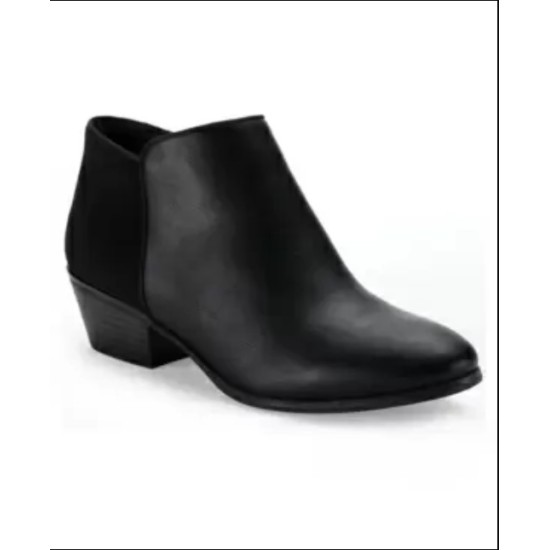 Style & Co. Wileyy Ankle Booties, Black, 7.5 M