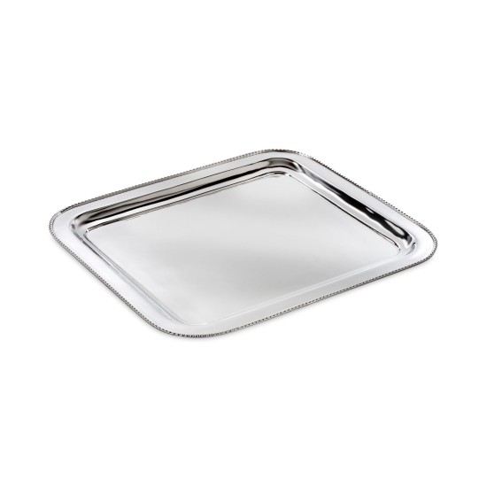  Town & Country (Metal, Hollowware) Large Square Tray, Silver