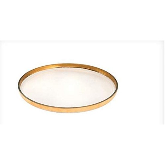 Annieglass Mod Medium Round Plate