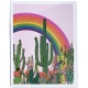 Ash Chess Rainbow Cactus Print, 11″ x 14″