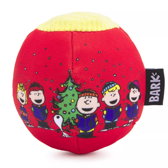BARK Good Ol’ Ornament Chew Toy, Red, Large