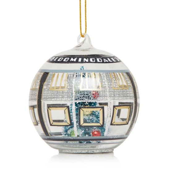 Bloomingdale’s 59th Street Store Glass Ball Ornament
