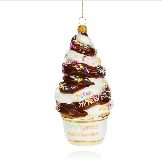Bloomingdale’s Frozen Yogurt Ornament