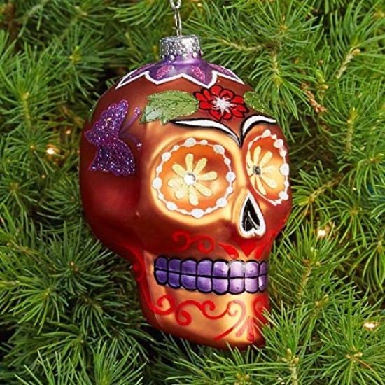 Bloomingdale’s Skull Ornament