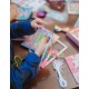  Totally Deco String & Pompoms Art Set by Handstand Kids, Pink, 4 oz