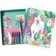  Totally Magical Forest Fairies Unicorns Glitter and Foil Art Set, 4 oz