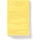  You Are Welcome Note Pad, Yellow, 3.5” x 5.5”
