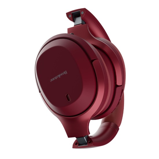  Active Noise Cancelling Bluetooth Headphones, Red