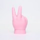  Baby ‘Victory/Peace’ Hand Gesture Candle (Pink)