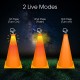  Glow İn The Dark Agility & Traffic Cones, Dual LED Bright Lights For Ultimate Night Time Game, Waterproof, Battery Powered, Set of 6 LED Light Up Cones