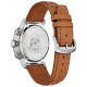  Eco-Drive Brycen Leather Strap Men’s Chronograph Watch