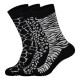  Unisex Protect Wild Animals Socks 3 Pairs (Multi)