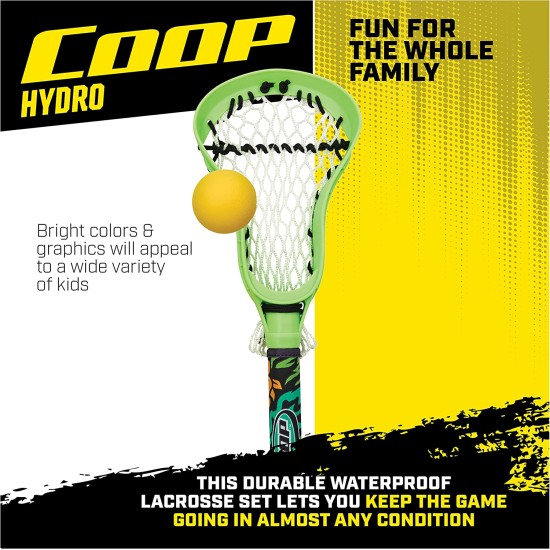  Hydro Waterproof Lacrosse Game Set (Red)