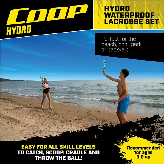  Hydro Waterproof Lacrosse Game Set (Red)