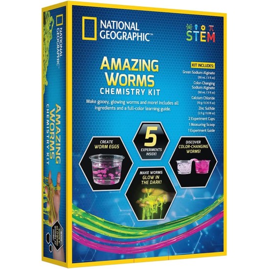 National Geographic – Amazing Worms Chemistry Kit