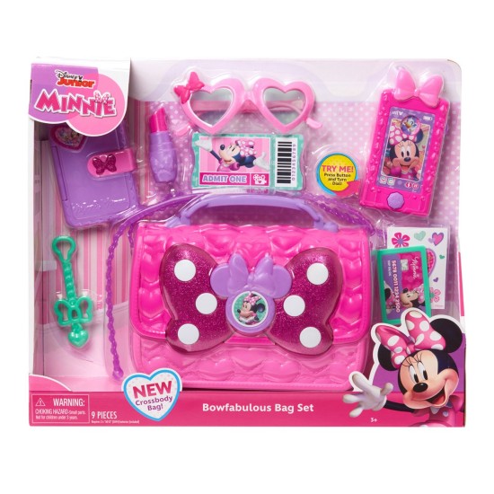  Junior Minnie Mouse Bowfabulous Bag Set