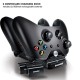  8 in 1 Gamers Kit for XBOXONE: Includes Charging dock/USB/Gaming Headset/Protective Covers and (2) 800 mah Rechargeable batteries (6631)