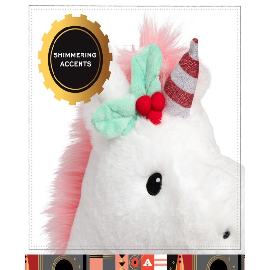  Holiday Unicorn Plush Toy