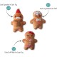  3-Pc. Gingerbread Everything Plush Pet Toys