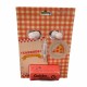 Pizza Earbuds with Microphone, Orange, 6 x 4 x 1 inches