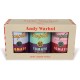  Andy Warhol Soup Cans Set of 3 Shaped Puzzles in Tins, Multi