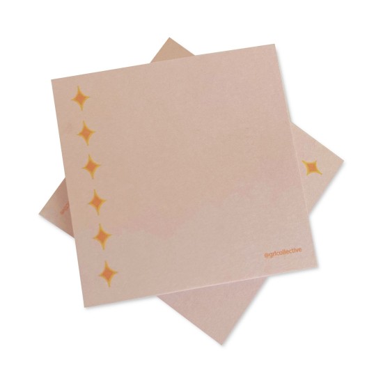 Grl Collective Pink Sticky Notes, 2 Pk, Pink, 3″ x 3″