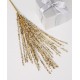  Jewel Tones Gold Tassel Pick Ornament