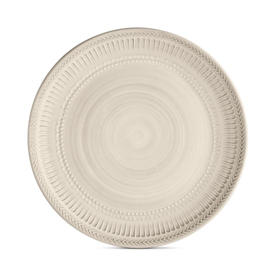  Classic Brush Dinner Plate, Taupe