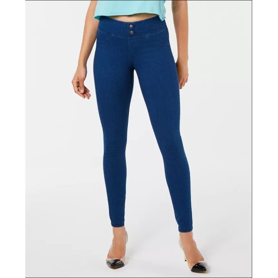  Women’s Original Smoothing Denim Leggings, Blue, 3X-Large