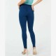  Women’s Original Smoothing Denim Leggings, Blue, Small