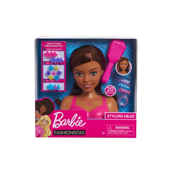  Barbie® Fashionistas 8-Inch Styling Head
