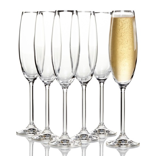  Tuscany Classics Set, Champagne Flutes, 6 Count (Pack of 1)