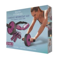 Lomi Fitness Recovery Kit 4-Piece Home Fitness Set, Purple 