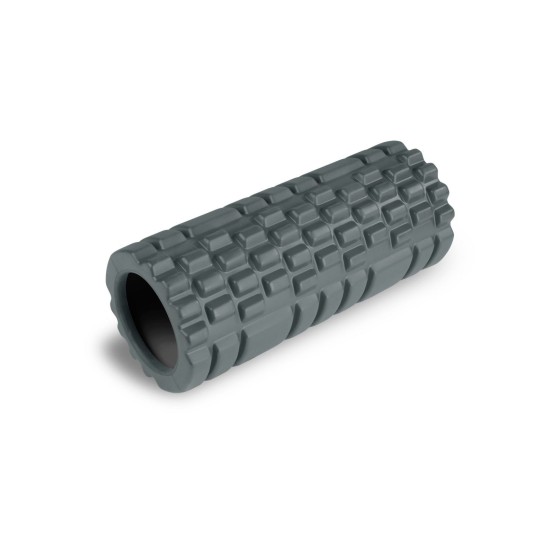  Fitness Yoga Foam Roller, Gray, 18 x 6 x 4