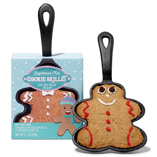 Macy’s Candy Kitchen Gingerbread Person Mini Cookie Skillet