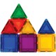 Magformest Tileblox Rainbow Multicolor 30Pc Magnetic Tiles with activity Board