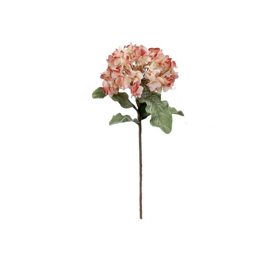 Marshall Home and Garden EVA Foam Pink Flowers with Green Leaves and a Brown Stem, 35″