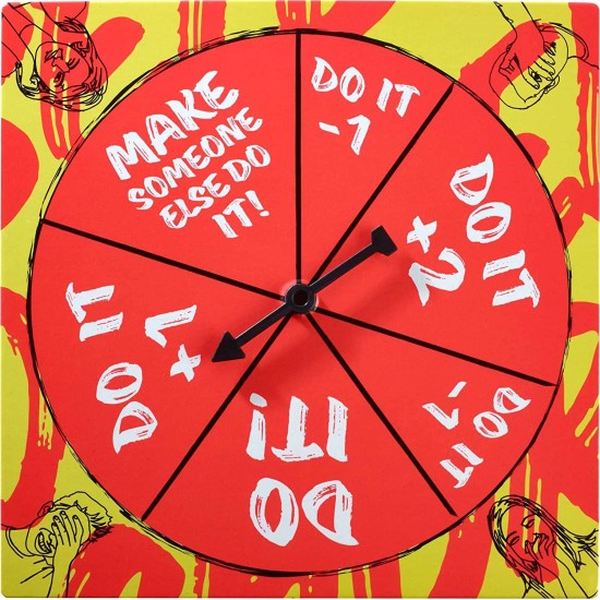  Sell Yourself Short, Hilarious Party Game for Adults and Teens, with Spinner, 112 Cards and 41 Tokens, Makes a Great Gift for 14 Year Olds and Up