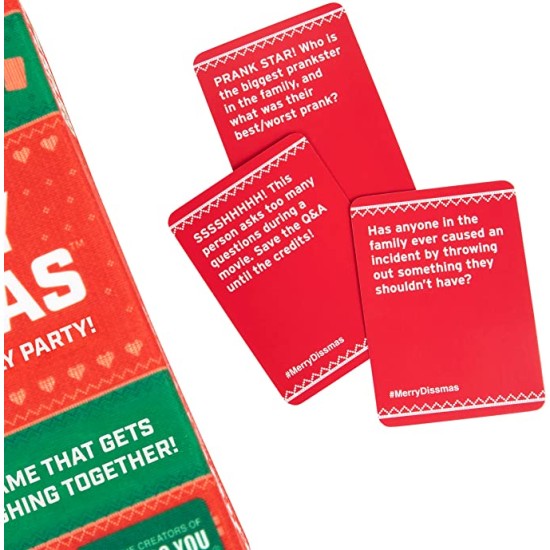 Merry Dissmas – The Hilarious Family Holiday Party Game – by  Family