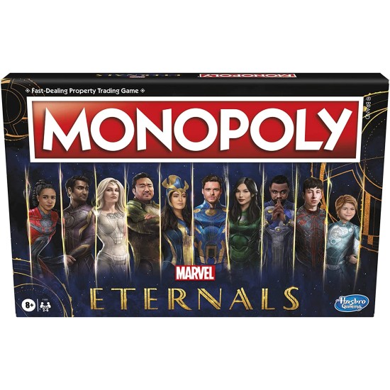 : Marvel Studios’ Eternals Edition Board Game for Marvel Fans, Game for 2-6 Players, Kids Ages 8 and Up
