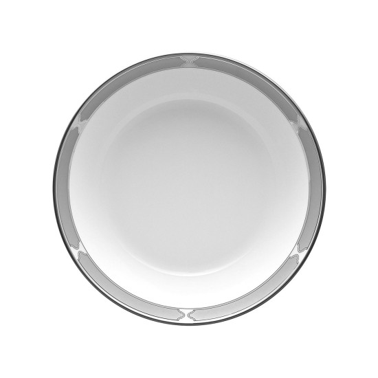  Eternal Palace Soup Bowl,, 7″, Grey/White