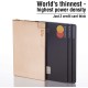  LifeCard World’s Thinnest Power Bank (18 Karat Rose Gold) Card Size Fits Like a Card Built-in MFI Lightning Cable