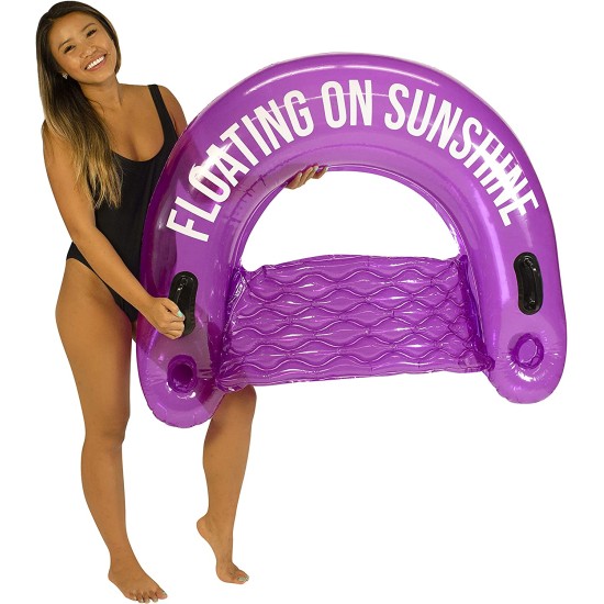  Sun Chair Water Raft, Multiple Chair Styles (Grape Soda), 10.2 x 7.5 x 3.5