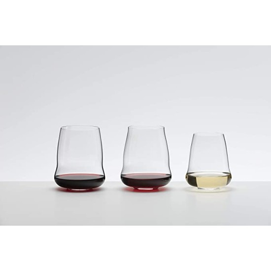  Stemless Wings Riesling/Champagne Glass, Set of 4