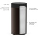  Decorative Refillable Wet Dispenser for Household, Stylish Holder for Cleaning Wipes, Bronze,5.25″ x 5.25″ x 10.25″