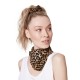  Cotton Leopard-Print Bandana & Scrunchie Set