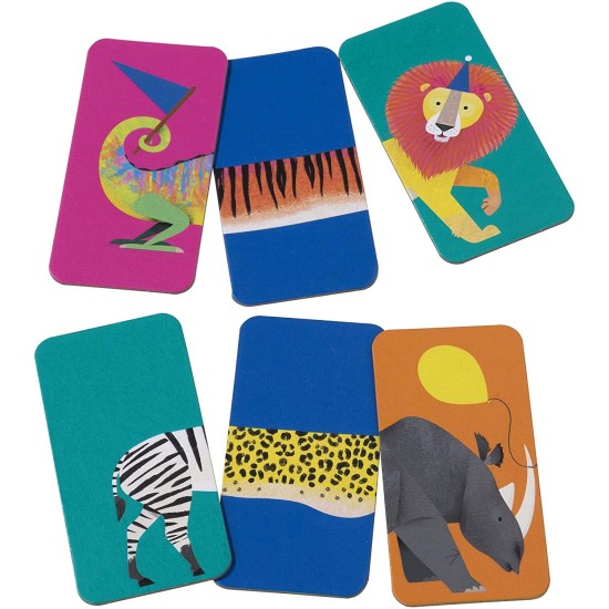  MIXUP Animal Mix Up Game, One, Multicolour