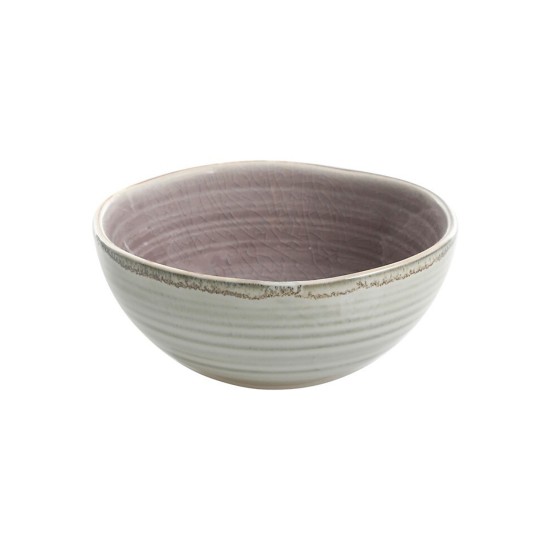  Ceramic Bone China Dinnerware Sets, Purple, 20-Piece