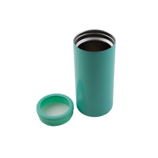  by Cambridge 12 oz Turquoise Insulated Slim Can Cooler
